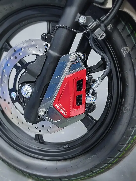 豪爵UHR150用 フロントブレーキキャリパー保護カバー【タムパーツ】