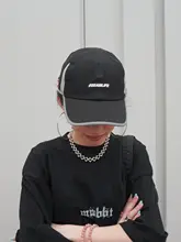 反射ソフトトップアウトドアベースボールキャップ 男女用 速乾 レトロ日本風ストリート