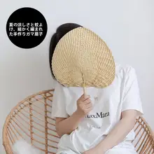 手作り草編み大蒲扇【夏用・赤ちゃん用・虫除け効果】