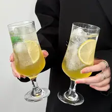 エレガントデザインのハイボールグラス【果汁・冷飲・カクテル用】