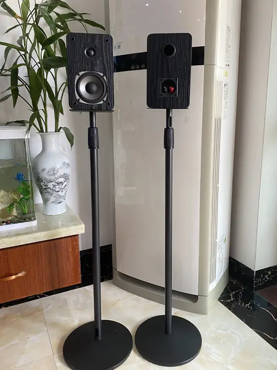 高保真HiFi木製スピーカー【二分頻・フロアスタンド型・家庭用】