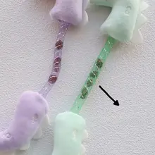 猫用おもちゃ【弾力ロープ付き・解消・虫型デザイン】