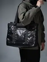 大容量トートバッグ【横型・ショルダー・通勤用・タクティカルデザイン】