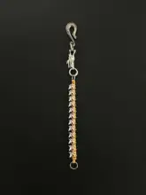 パンツチェーン ウエストアクセサリー ハンドメイド ドラゴンスパイン 上質感 ミニマル ストリート コーデ「KGSC」