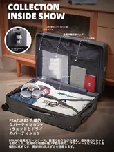 高級感溢れるキャリーケース【男女兼用・ダイヤルロック・旅行用・機内持ち込み対応】