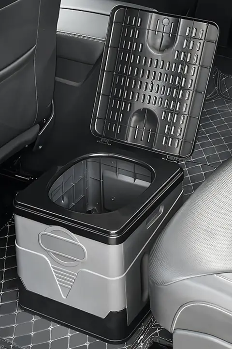 アウトドア用折りたたみ式トイレ【車載・旅行用・緊急対応】