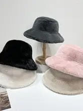 秋冬用ゴルフキャップ【毛皮風・厚手・暖かい・かわいい・韓国スタイル】