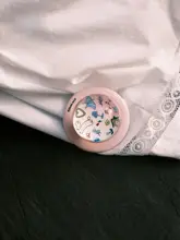かわいいデザインのピンクボール型スマホマグネットスタンド【デスク用・おしゃれ】
