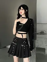 K-POP風 ダンスパフォーマンストップス【ジャズ・Y2Kスタイル・女性用】（セットアップ対応）