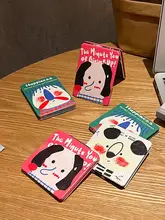かわいいコンパクト折りたたみ式ミラー【双面・持ち運び便利・学生向け・旅行用】