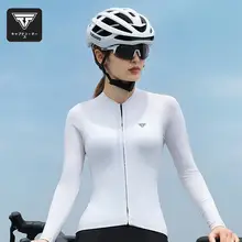 TOSUOD サイクルウェア トップス レディース 長袖 速乾 ロードバイク 秋冬