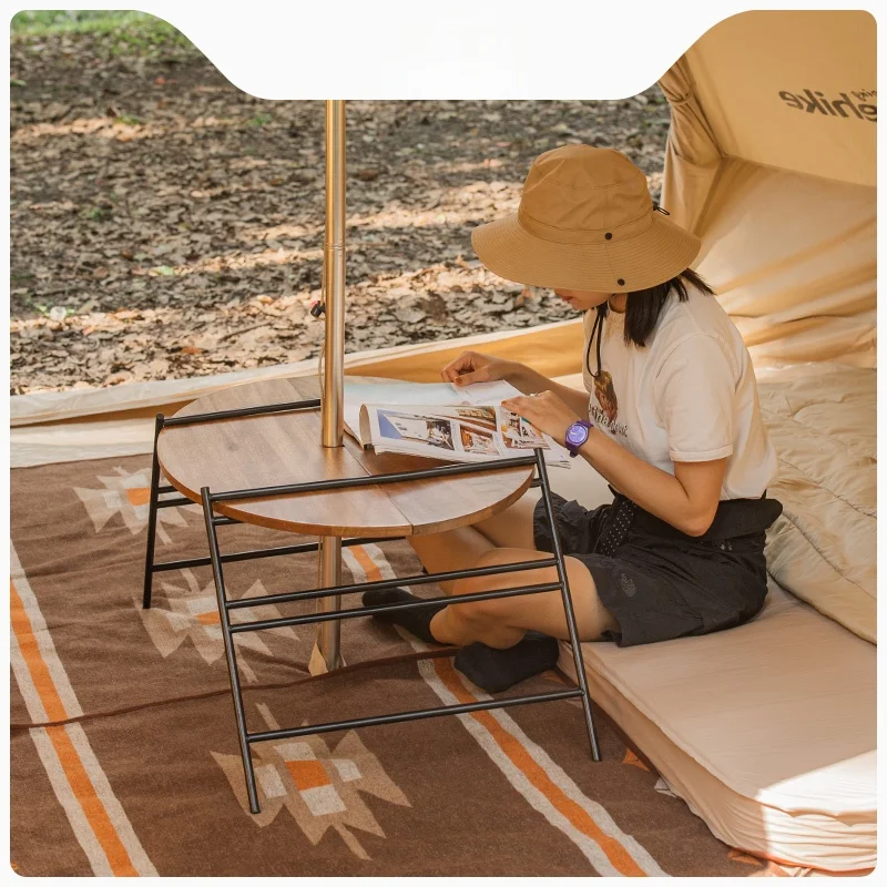 アウトドア折りたたみテーブル Naturehike NH20JJ018：キャンプ・ピクニックで快適な円形スペースを実現