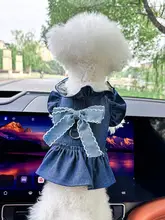 ペット用ドッグワンピース【春夏・かわいいデザイン・トイプードル用】（セットアップ対応）