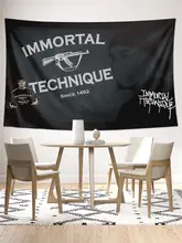 壁掛けタペストリー ポスター ヒップホップ ニューヨーク ストリート ラップ 壁飾り インテリア 「Immortal Technique」