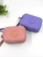 シンプルな布製マルチポケットミニクラッチバッグ【大容量・キャンバス】（セットアップ対応）