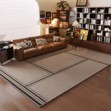 ラグ リビング ソファ前 ヴィンテージ 上品 家庭用 汚れにくい お手入れ簡単 寝室 マット