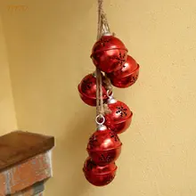 北欧風 レトロクリスマスベル 壁掛け装飾【立体デザイン・インテリア用】