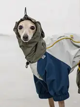 犬用 レインコート【防水・防風・軽量・四足用】