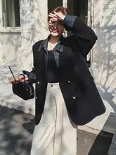デザイン性のあるデニムとコーデュロイのコンビネーションジャケット【カジュアル・スリムフィット・小柄対応】