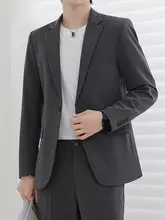 ビジネススーツ【男士用・結婚式対応・カジュアルデザイン・ジャケット付き】（セットアップ対応）