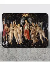 ボッティチェリ作品 フィレンツェの春 冷蔵庫用マグネット【世界の名画】