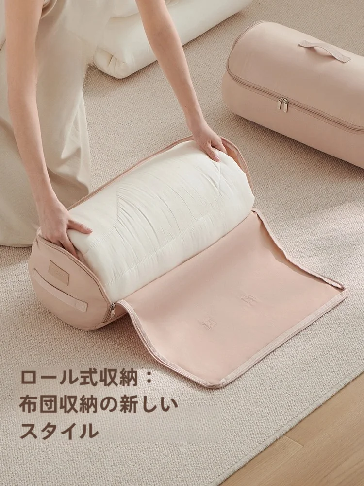 円筒型収納袋：押入れ布団収納の効率と実用性を徹底解説