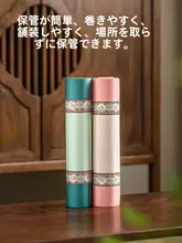 防水の茶席用テーブルクロス【中式デザイン・軽やかなアイスシルク・大サイズ】