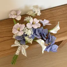 造花 フラワーアレンジメント 花瓶 リビング インテリア 高級感 上品 おしゃれ インスタ映え オブジェ