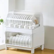 便利な食器収納ラック【水切り機能・キッチン用・家庭用】