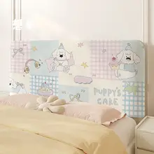 ストライプ柄犬用ベッドサイドカバー【カートゥーン・全包型・簡潔デザイン】