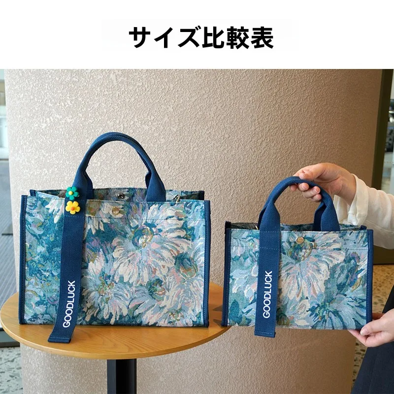 A4縦型トートバッグの実用性とデザイン：多層構造の大容量防水トートバッグ