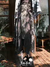 春夏新作の中国風 中長款スカート【シンプルデザイン・スタイルアップ効果】