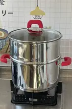 特厚 防熱鍋用シリコンハンドルカバー【耐高温・耐熱・鍋耳保護】