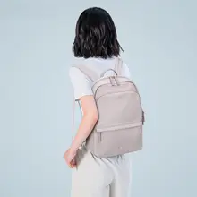 オックスフォードキャンバス製 レディースリュックサック【シンプルスタイル・通学用】（セットアップ対応）