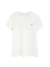 笑顔マスクtシャツ 半袖 インナー レディース 春の新作 基本スタイル ユニバーサル