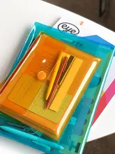 ファイルバッグ A4 A5 クリアファイル オフィス 事務 勉強 資料整理 上品 「Seeso」