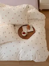 ベッド用4点セット 3点セット 100%コットン ニット柔らかい肌触り