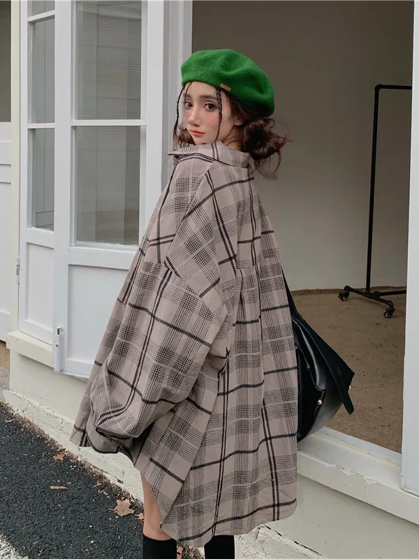 大きいサイズのチェック柄シャツは、セレクト古着で確実に着こなせるか？