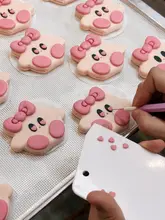 かわいいカートゥーンデザインの蓮の葉型まんじゅう型【ベビー用・DIY・食事用】