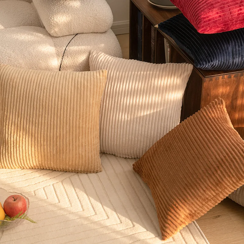 韓国インテリアを再現｜カフェ風部屋の作り方　ストライプ抱き枕の選び方完全ガイド