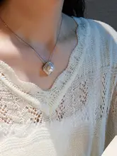 フレンチスタイルのレトロ本革腕時計用天然淡水パールネックレスとブレスレット【ギフト対応・2way】