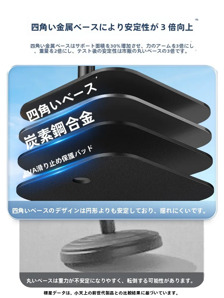 スマートフォン用デスクスタンド【多機能昇降式】の実用性とシーン別活用法