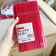 ストロー付きコーラ果汁ボトル【黒・使い捨て・独立包装】
