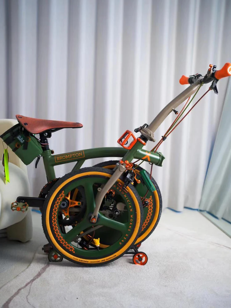 小型折りたたみ自転車用カーボンファイバーホイール：ベイエスタイル後輪の性能と実用性