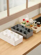 キッチン用多機能調味料収納ラック【醤油・酢ボトル用・持ち運び可能】