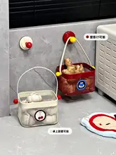 厨房用 吸盤式壁掛け大蒜・生姜収納かご【便利な小物入れ】