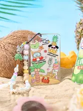 JoeJoe パイナップル犬用 ICカードケース【可愛いデザイン・ストラップ付き・学生用】