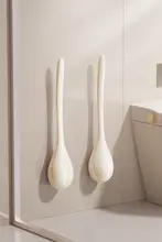 便利な壁掛けトイレブラシ【死角なし・浴室用・高級感】