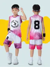 子供用バスケットボールユニフォーム【速乾・男女兼用・学生用・試合用】