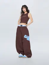 オーバーサイズ 極上の柔らかさ 夏用ヒップホップパンツ【カジュアル・アメリカンスタイル・ロングパンツ】
